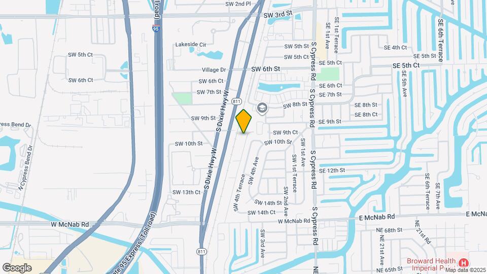 1005 S Flagler Ave Map and Location Details