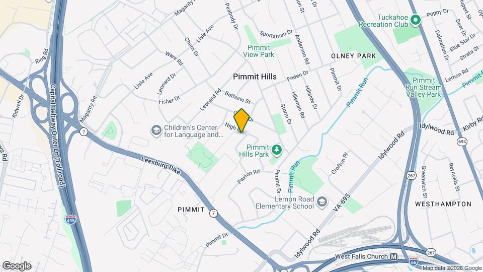 7421 Nigh Rd Map and Location Details