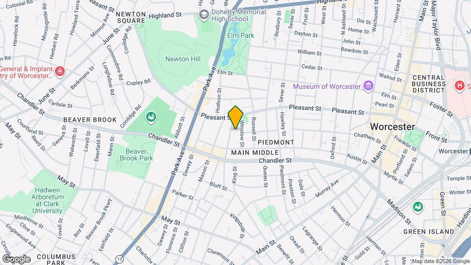 23 Bellevue St Map and Location Details