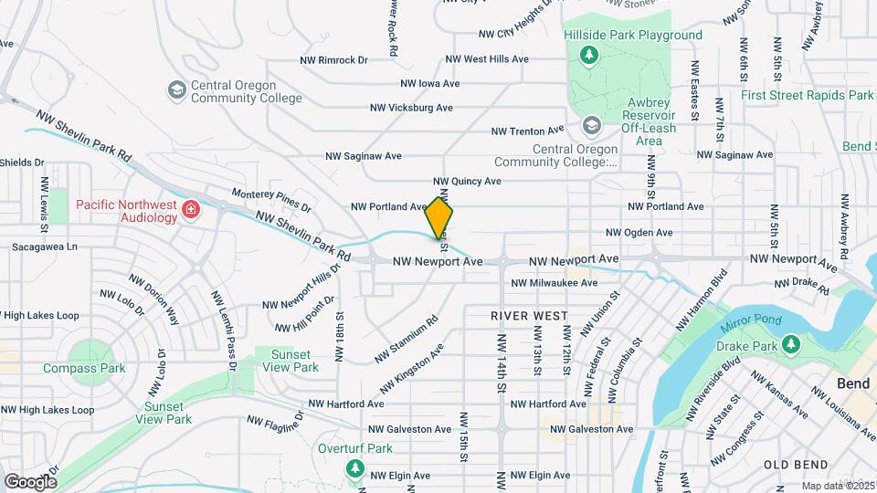 1439 NW Juniper St Map and Location Details