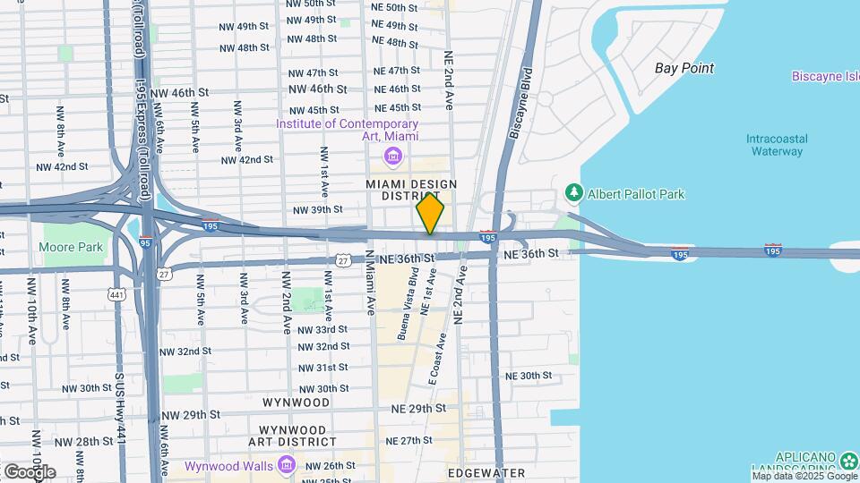 3630 NE 1st Ct Mapa y Detalles de la Ubicación