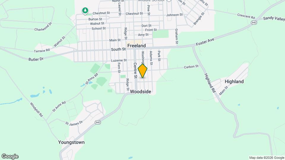 156 Washington St Map and Location Details