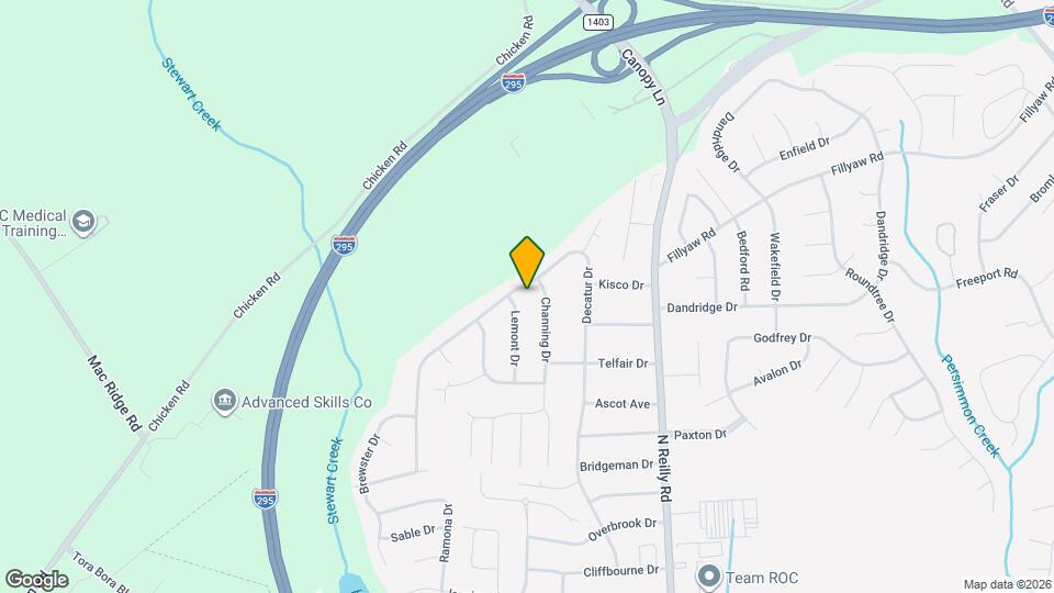 7547 Decatur Dr Map and Location Details