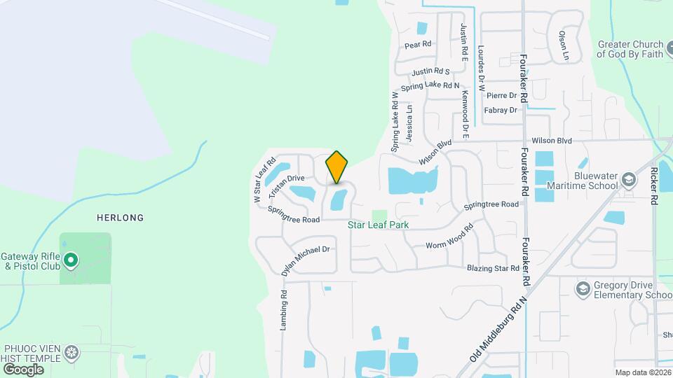 8568 Star Leaf Rd N Map and Location Details