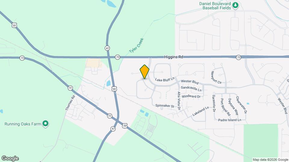 1333 Cape Cod Ln Map and Location Details
