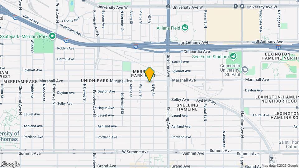 Marshall Ave. Apartments Mapa y Detalles de la Ubicación
