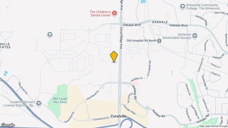 2868 Coral Ct Map and Location Details