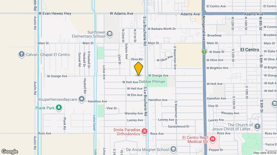 2091 W Orange Ave, Unit unit 2 Map and Location Details