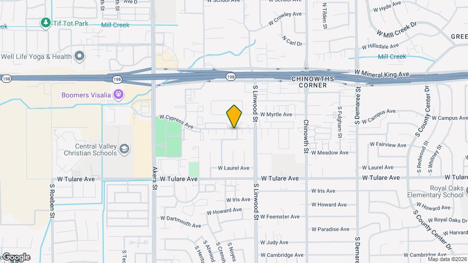 4703 W Cypress Ave Map and Location Details