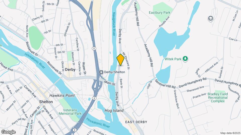 143 Derby Ave, Unit 2nd Floor Map and Location Details