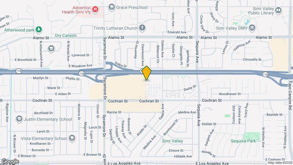 2537 Little Rock Lane Map and Location Details