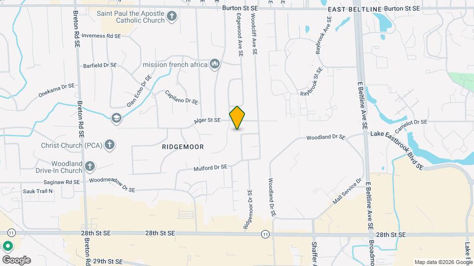 2417 Edgewood Ave SE Map and Location Details