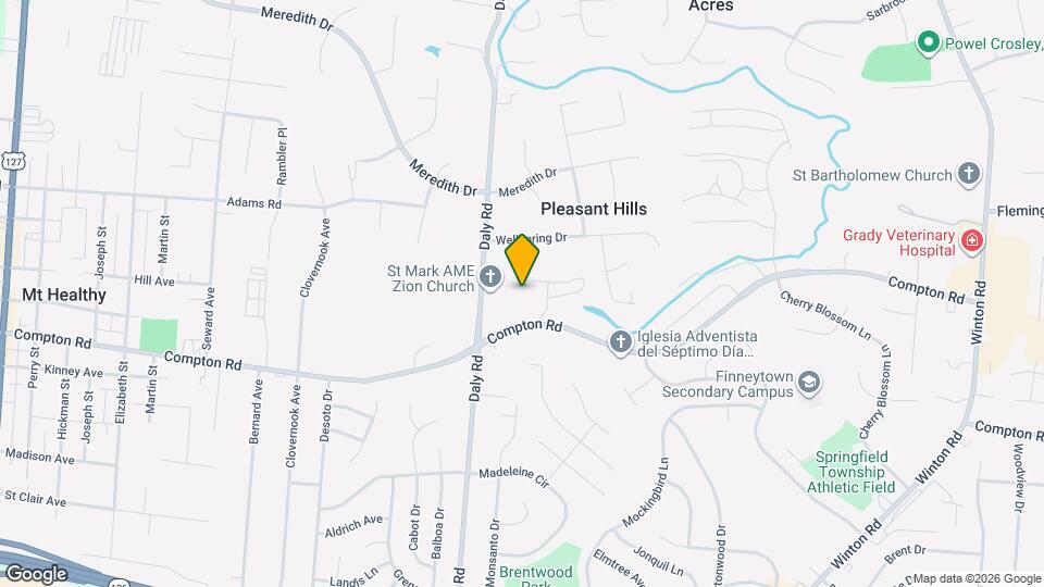 9153 Yorkridge Dr Map and Location Details