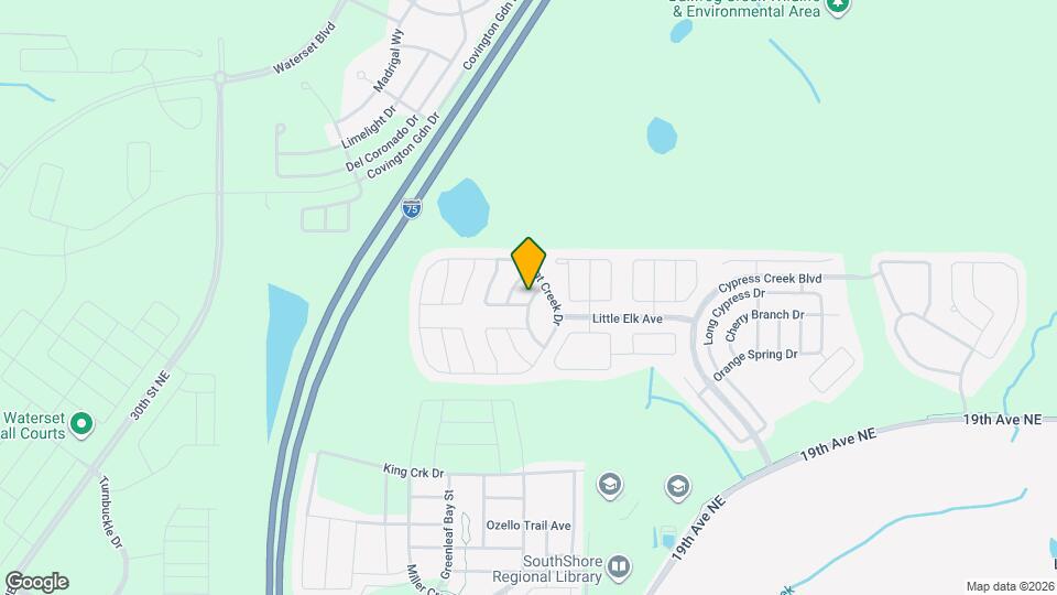 15413 Auburn Woods Ln Map and Location Details