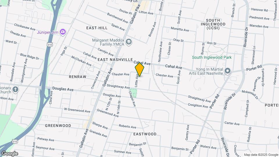 1505 Ward Ave Map and Location Details