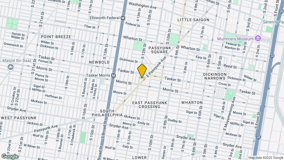 1845 E Passyunk Ave Map and Location Details