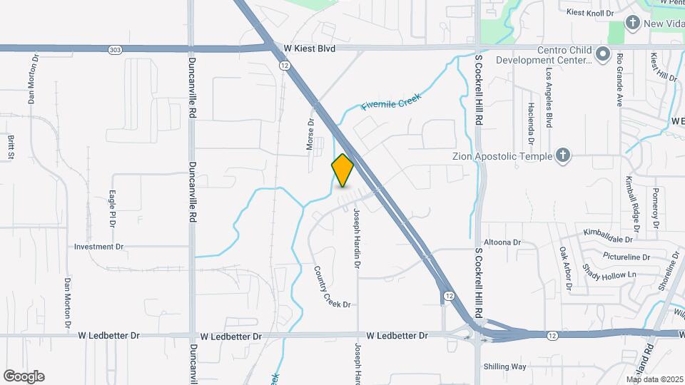 4635 Country Creek Dr Map and Location Details