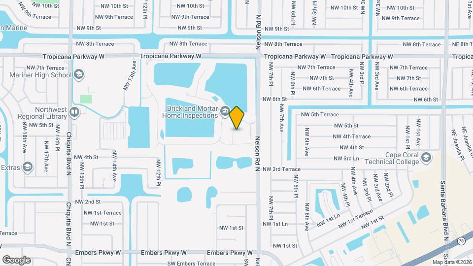 421 Coral Reef Pl Map and Location Details