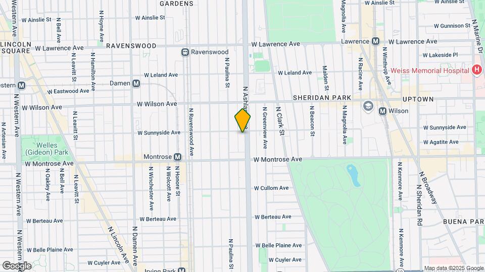 4450-4452 N Ashland Ave Map and Location Details