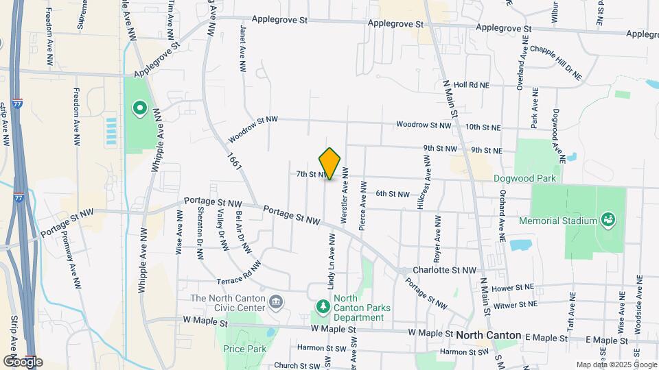 524 Emerson Ave NW Map and Location Details