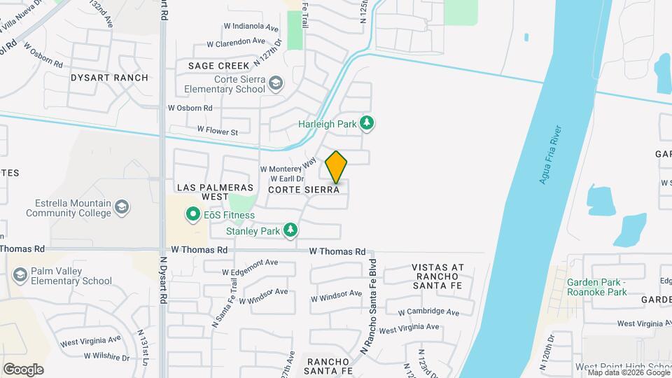 12614 W Avalon Dr Map and Location Details