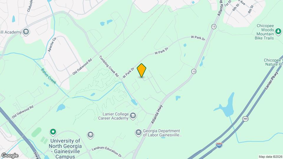 2863 Creek Bottom Ct Map and Location Details