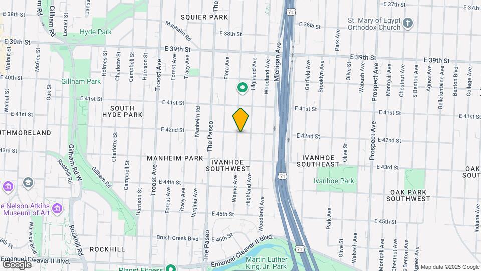 1603 E 42nd St Map and Location Details