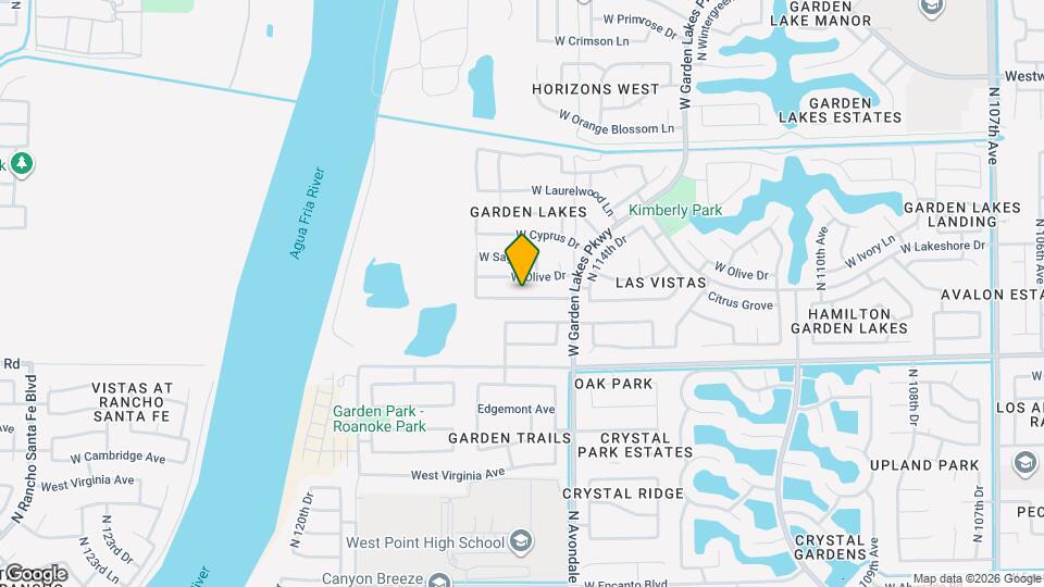 11568 W Citrus Grove Way Mapa y Detalles de la Ubicación