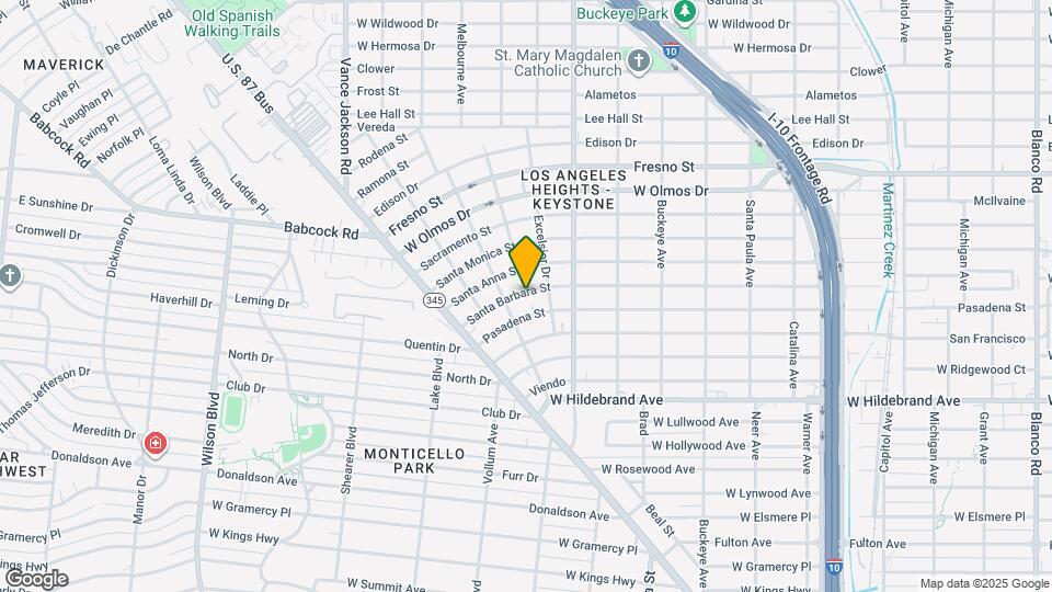 2022 Santa Barbara St Map and Location Details