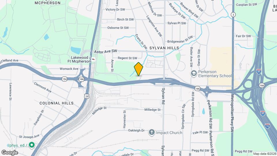 1007-1033 Estes Dr SW Map and Location Details