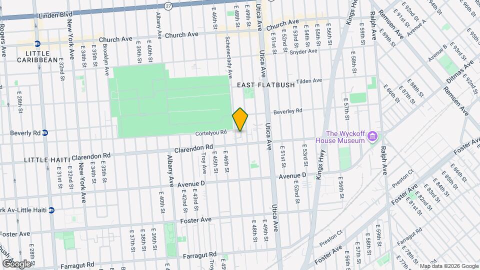 1149 Schenectady Ave Map and Location Details