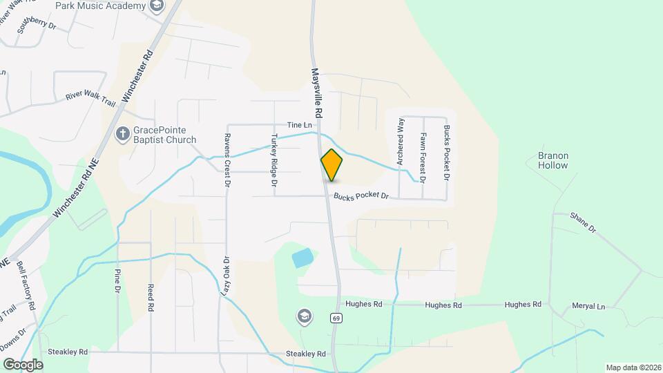 5157a Maysville Rd Map and Location Details