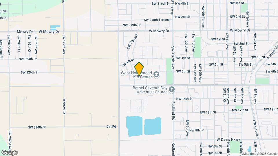 696 SW 16th Terrace Map and Location Details