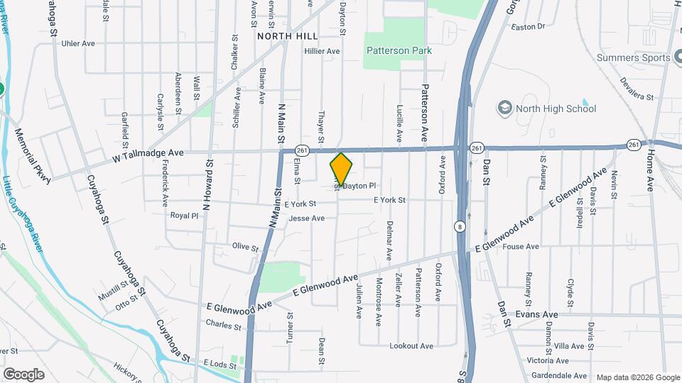 549 Dayton St Map and Location Details