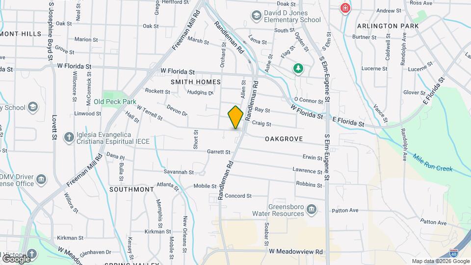 505 W Terrell St Map and Location Details