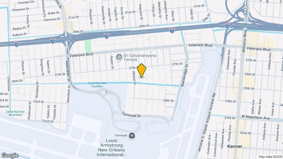 2610-2612 Dawson St Map and Location Details