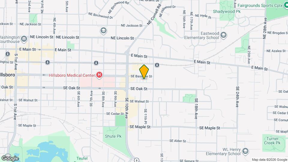 1120 SE Baseline St, Unit 4 Mapa y Detalles de la Ubicación