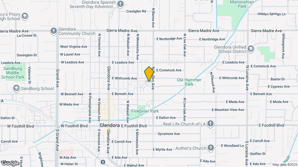 501 E Bougainvillea Ln Mapa y Detalles de la Ubicación