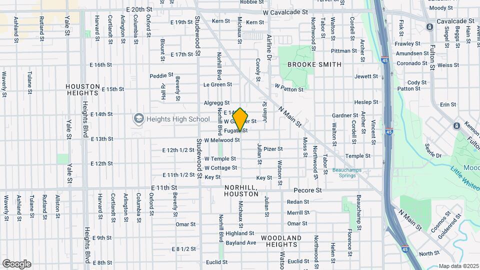 4110 Michaux St Map and Location Details
