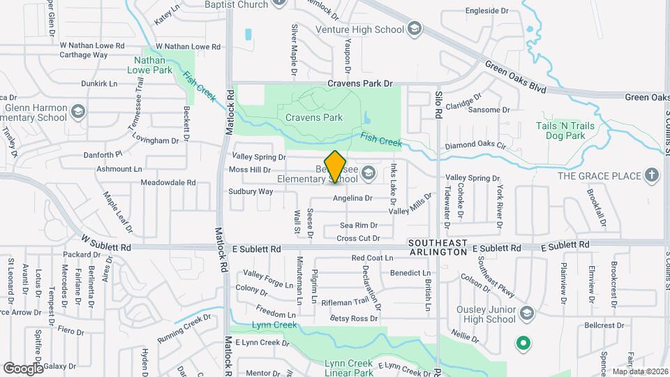 406 Faircrest Dr Mapa y Detalles de la Ubicación