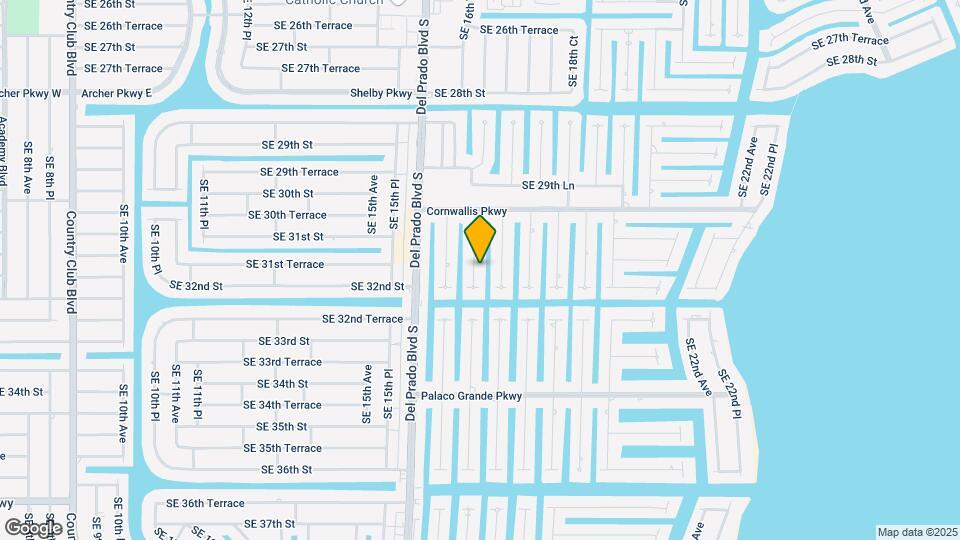 3113 SE 17th Ave Map and Location Details