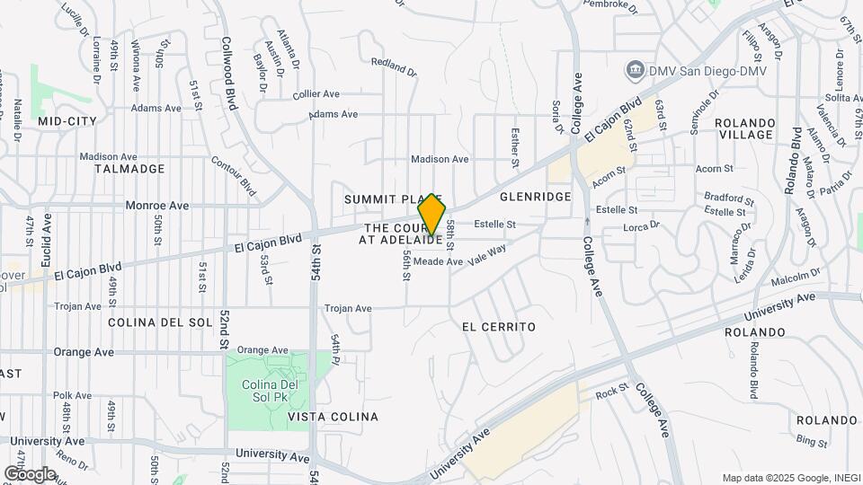 5703 Adelaide Ave Mapa y Detalles de la Ubicación