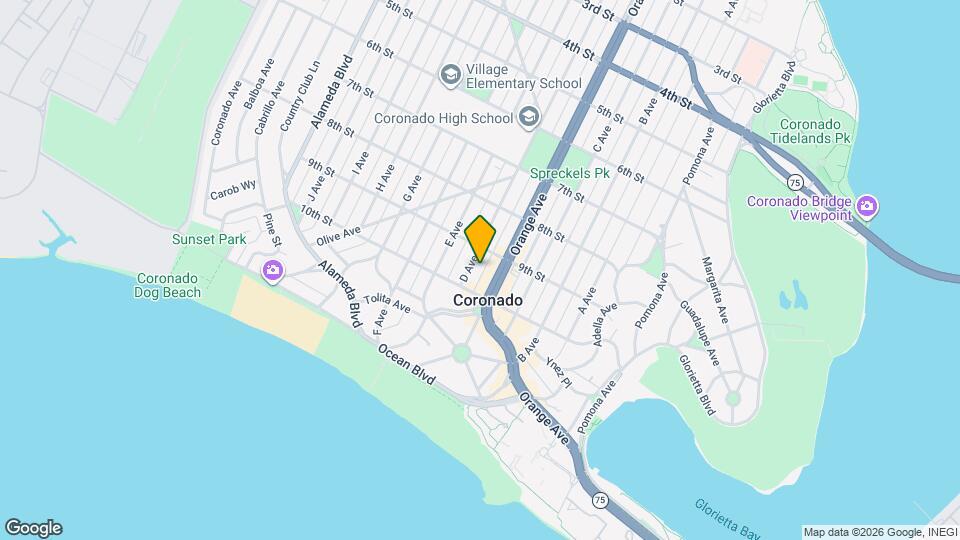 931 D Ave Map and Location Details