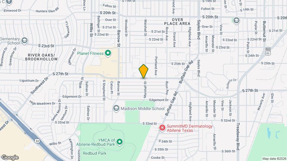 2801 S 27th St Map and Location Details