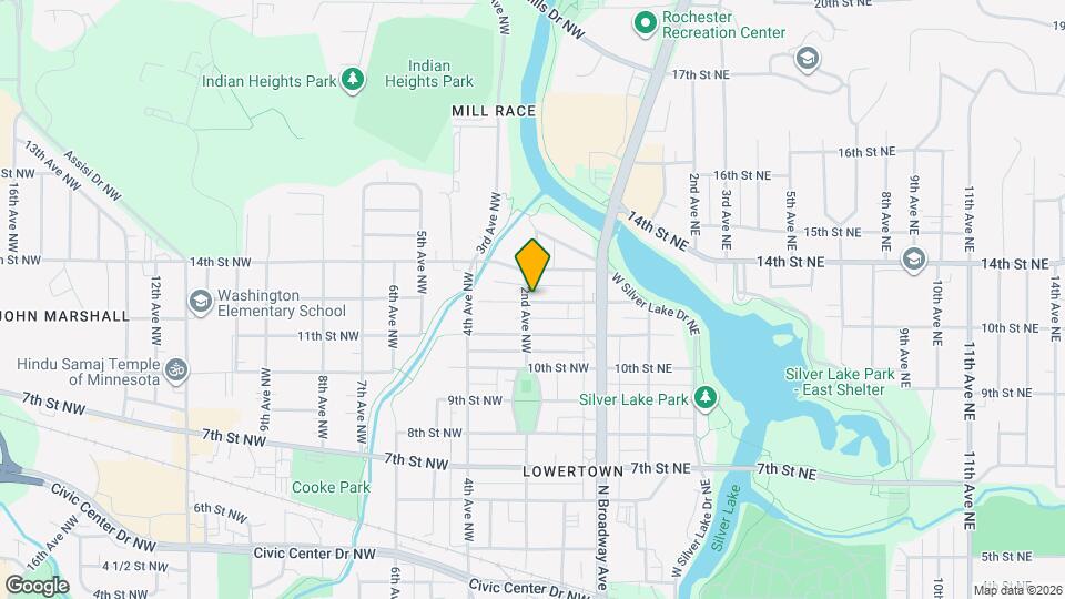 127 12th St NW Map and Location Details