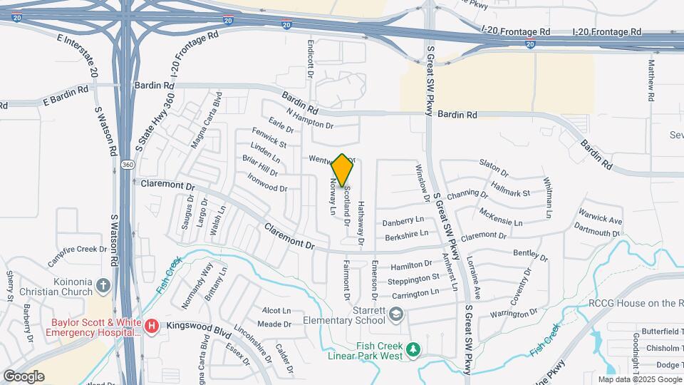 4133 Scotland Dr Mapa y Detalles de la Ubicación