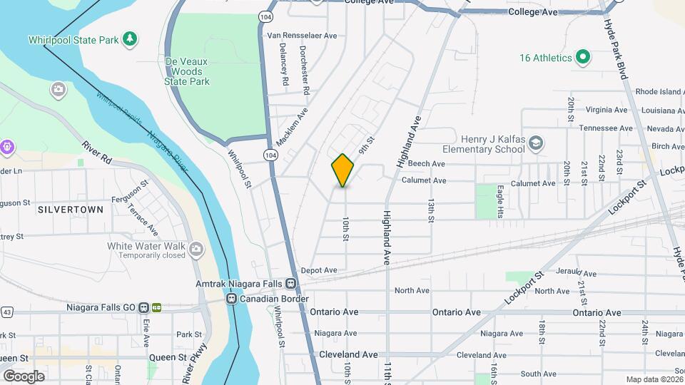 2814 10th St Map and Location Details