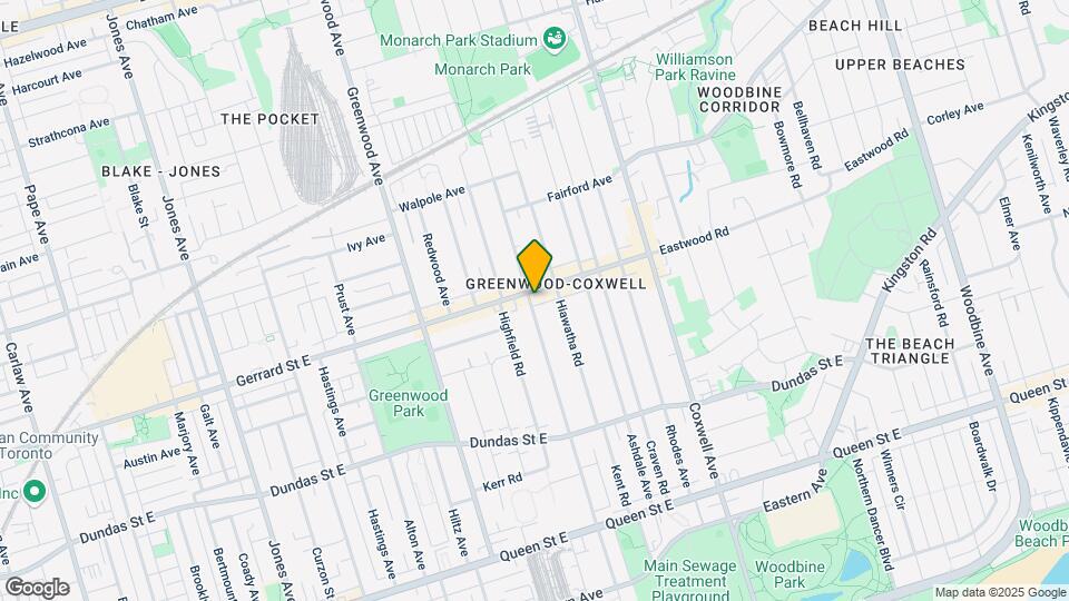 279 Woodfield Rd Map and Location Details
