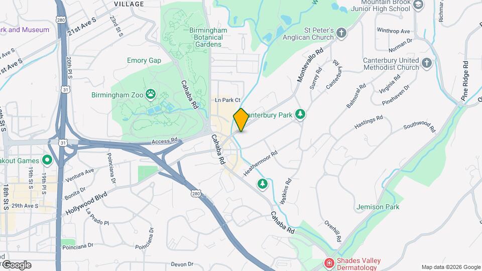 2505 Montevallo Rd Map and Location Details