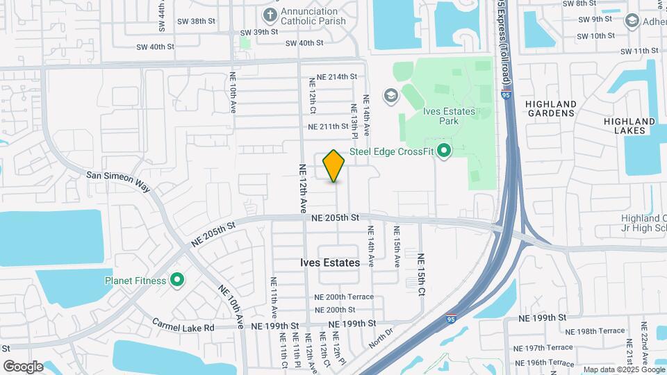 1291 NE 207th St Map and Location Details